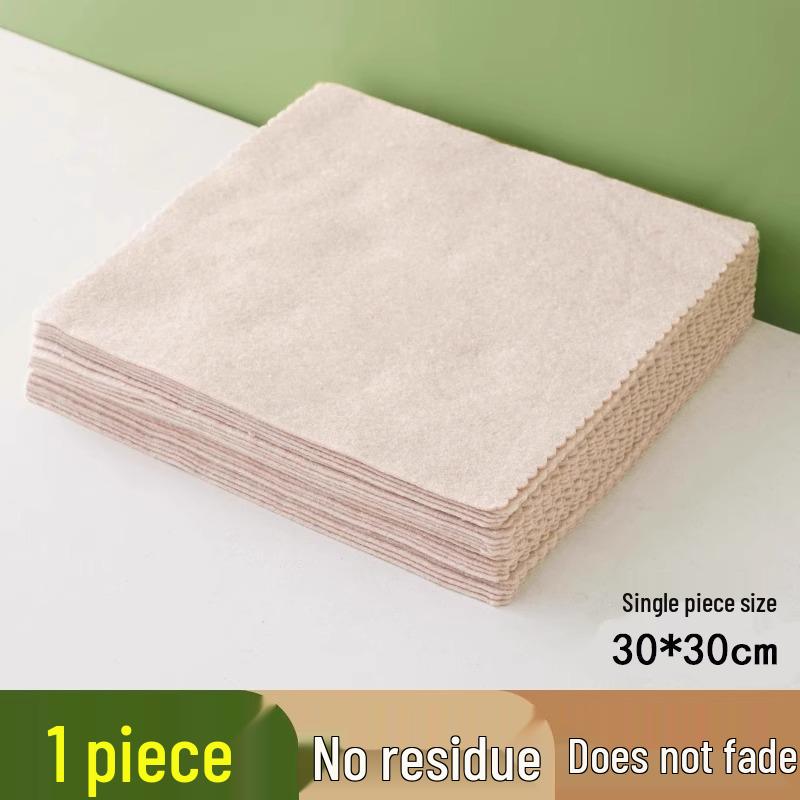

Loofah Oil-Absorbent Lint-Free Thick Dishcloth for Kitchen Use