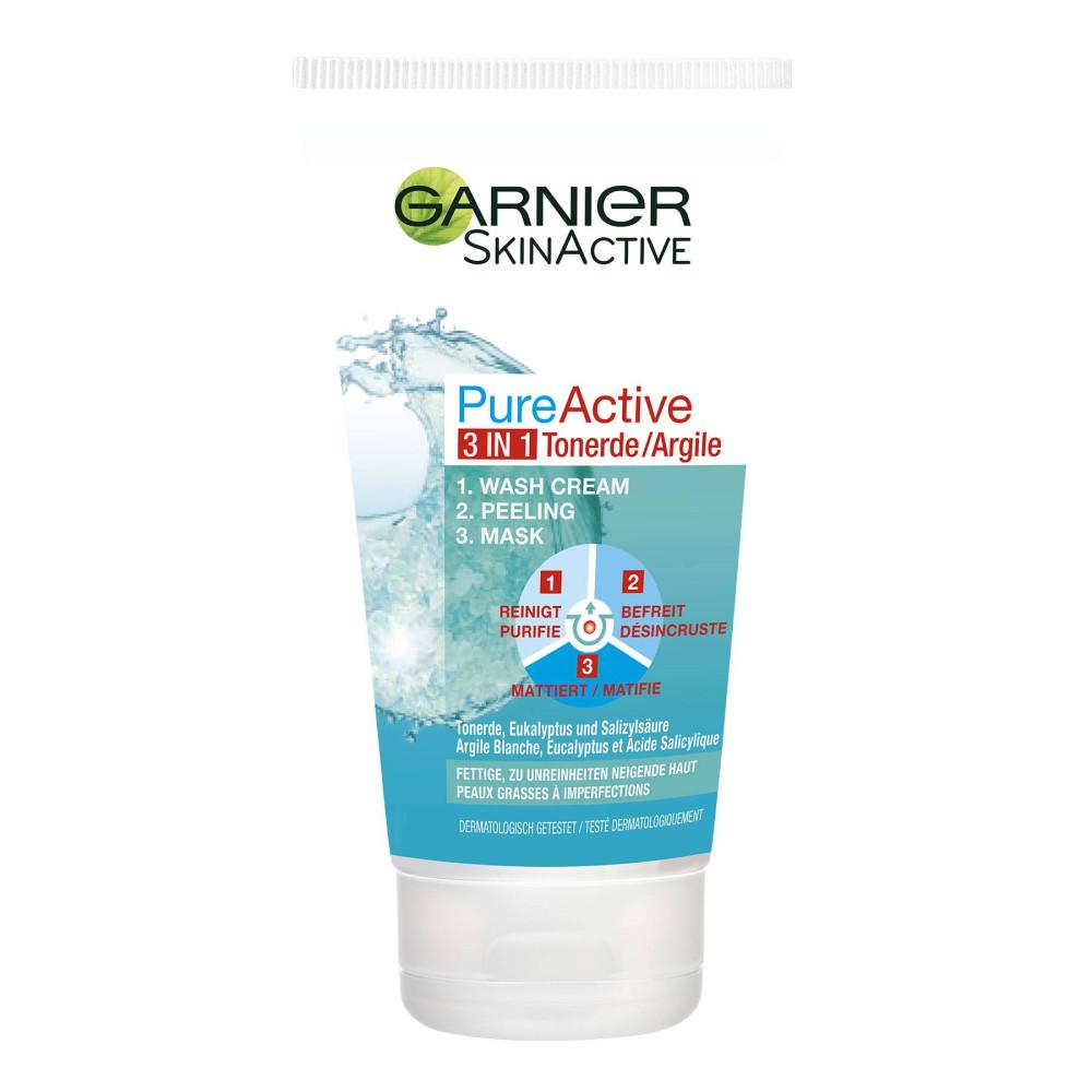 

Garnier - Средство для глубокой очистки PureActive 3 в 1 -