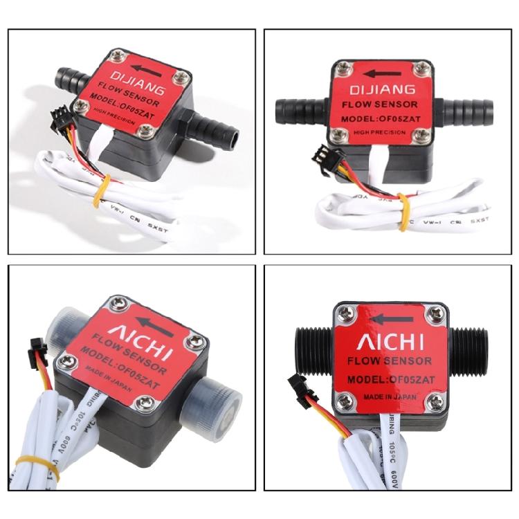 High Sensitivity Oval Gear Flow Meter Easy Installation Hall Flow Sensor 2 Types