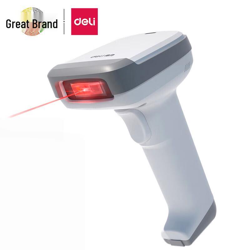 Deli 14952W Wireless 2D Barcode Scanner