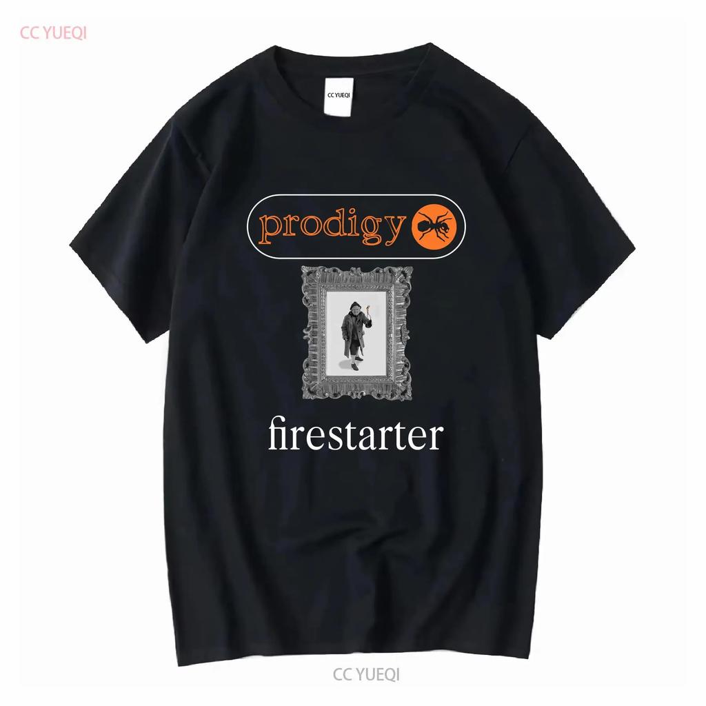 The Prodigy Band FireStarter T Shirt All Size S 5XL LL1856 Long or Short Sleeves Vintage Washed Streetwear Breathable Stylish
