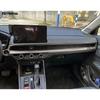 For Honda CR-V CRV  2024 2025 Carbon Fiber Center Console Dashboard Panel Air Condition Vent Outlet Trim Car Accessories