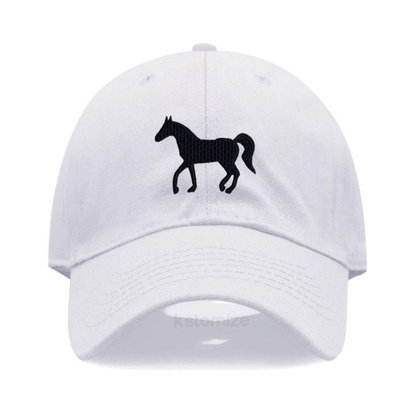Șapcă de baseball pentru femei Șapcă pentru bărbați Bumbac spălat Broderie cal de desene animate Șapcă tată Șepci sport de golf pentru bărbați Pălării de soare Dropshipping