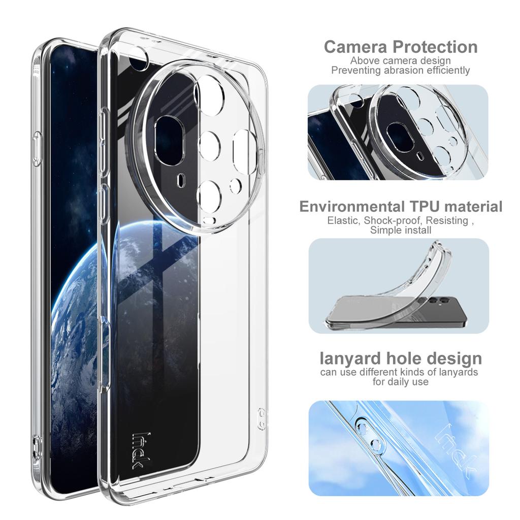 For OPPO Find X8 Ultra 5G Phone Case IMAK Soft Slim Case UX-5 Series