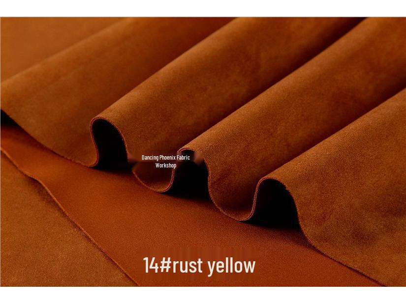 Luxury Snowflake Velvet Suede Air Layer Fabric - Thick, Stretchy, Soft, Delicate Knit