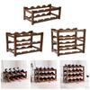 RACK Holder Wood Stand Bottle Storage Shelf