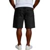 Men’s Knee Length Relaxed Fit Shorts with Elastic Waistband and Side Pockets for Everyday Casual Wear