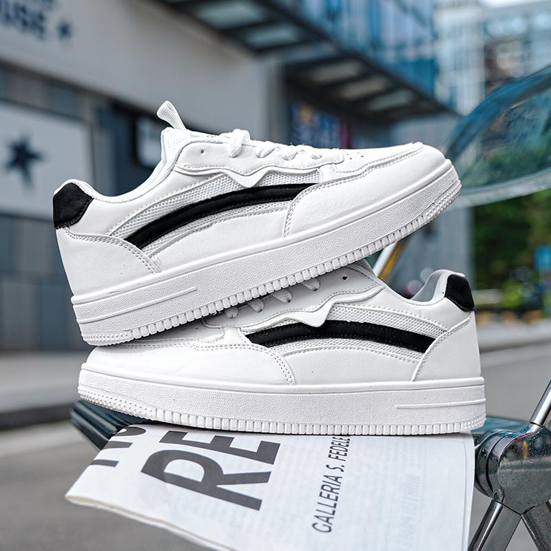 Men 's Casual Four Seasons Fashion Skateboarding  Students Comfortable Sneakers Boys Trending Soft Sole Breathable Shoes
