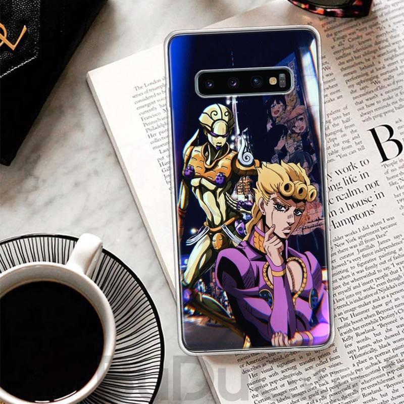 JoJo Adventure Giorno Giovanna Cover For Samsung Galaxy S8 S9 Plus S10 Lite Note 8 9 10 Pro 20 Ultra S7 Edge M11 M21 M32 M51 Pri