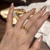 Vintage Palace Style Ruby Ring Light Luxury Exquisite Rings for Women Party Wedding High Quality Engagement Wedding