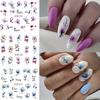 Nail Sticker Flower Water Transfer Nail Decal Wraps Nail Art Tips Manicure Decor