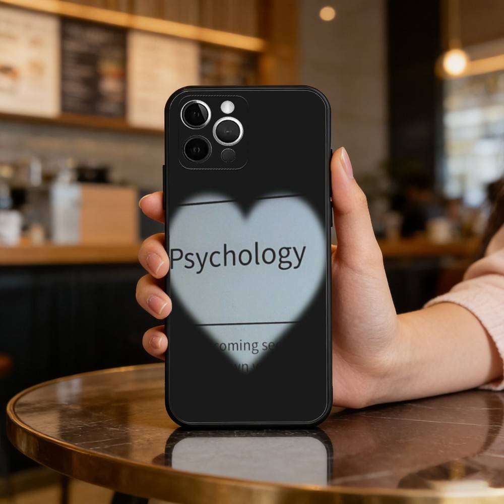 Профессия Психолог Психология Чехол Для iPhone 17,16,15,14,13,12,11 Plus,Pro Max,Мягкий Силиконовый Черный Чехол iPhoneXSMAX