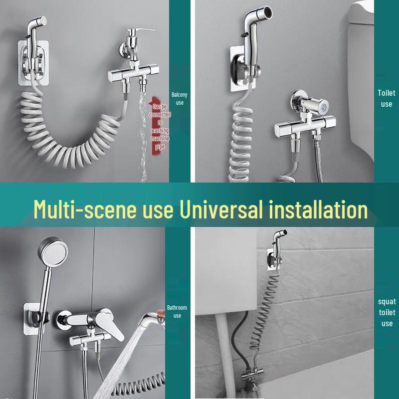Lilang Press-Free Pressurized Handheld Bidet Sprayer