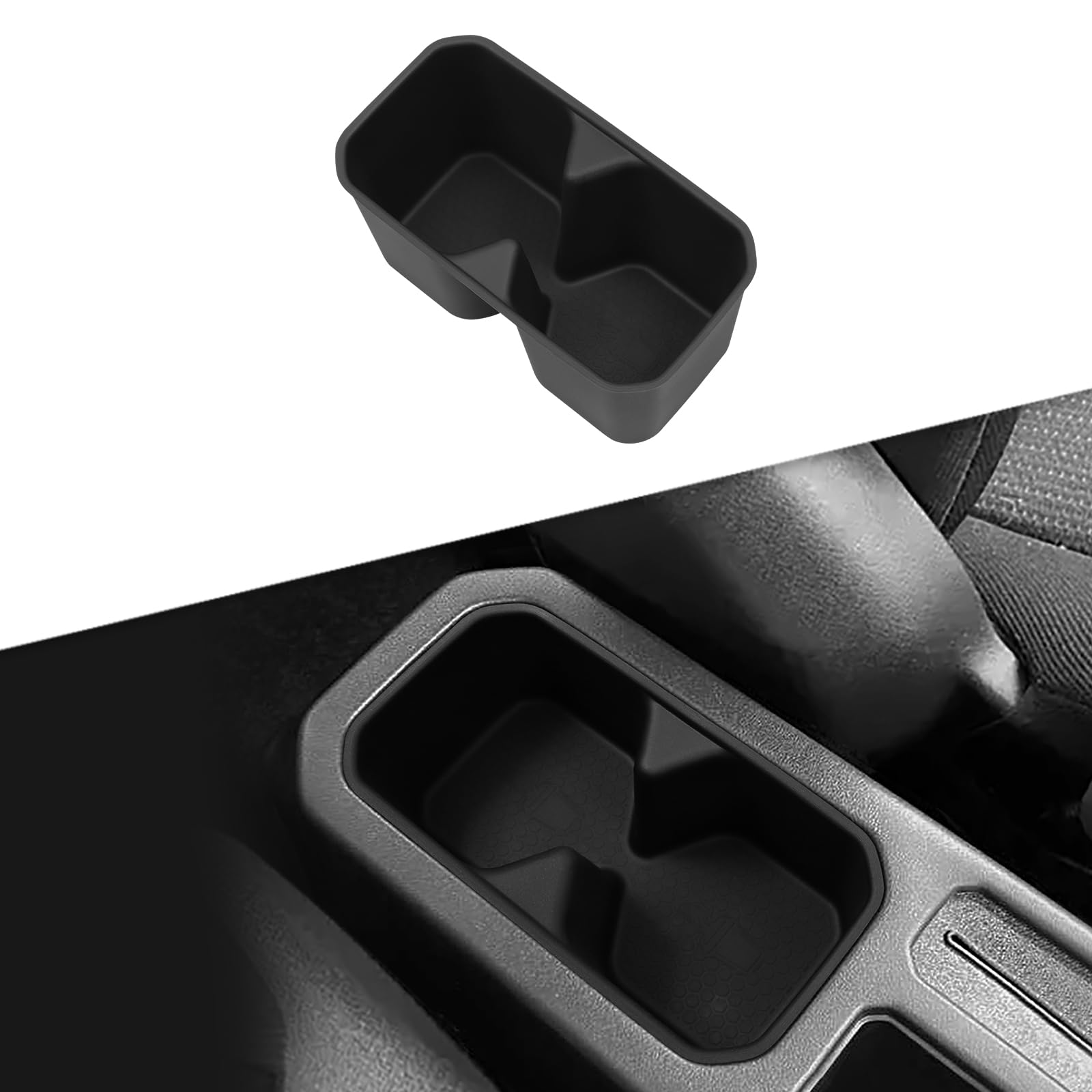 ZUNDUO Suzuki Jimney Nomado 5-Door JC74W FC Compatible Car Cup Holder Drink Holder JIMNY center console cup holder чёрный