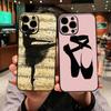 for Apple iPhone 16 15 14 Plus 13 12 Mini 17 Pro Max + 16E Air 16+ ProMax Phone Cover Case Ballerina Ballet Dancing Dance Girl