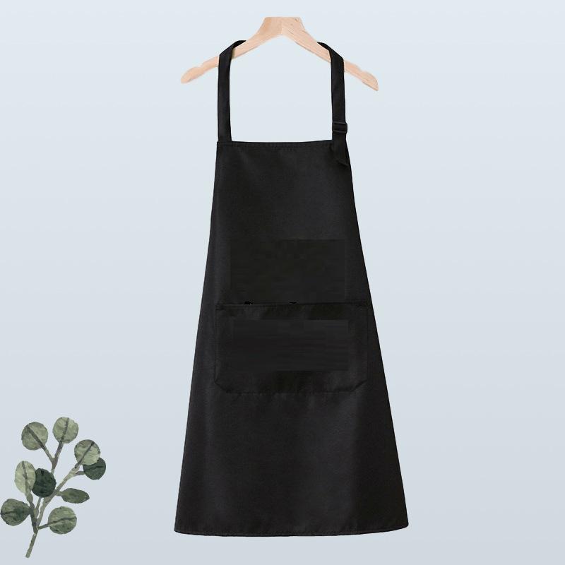 Nordic Style Waterproof Kitchen Apron with Sleeves - Oil-Proof and Customizable