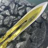Olympus God Sword Replica - 20cm/7.87 inches, Zinc Alloy Metal, Non-Sharp, Rust-Proof, Game Themed Collectible Toy