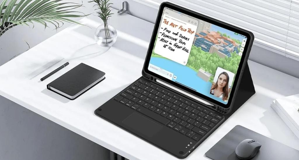 Keyboard touchpad case for samsung galaxy TAB A9+ plus 11 X210 X215 X216