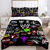 3-teilige WWE Legends Bettwäsche-Sets für alle Größen Neue 3D-bedruckte Bettdecke Bettbezug Kissenbezug Schlafzimmerdekoration