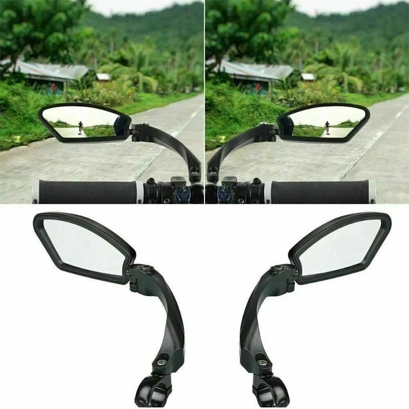 Bicycle Rearview Mirror 360 Degree Adjustable Bike Handlebar Rear View Mirror Cycling Accessories Bike Mirrors
