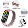 Nylon Loop Strap for Xiaomi Mi Band 9 8 7 6 5 4 3 Breathable Wristband Smartwatch Bracelet Sports Pulsera Watchband Miband 9 NFC