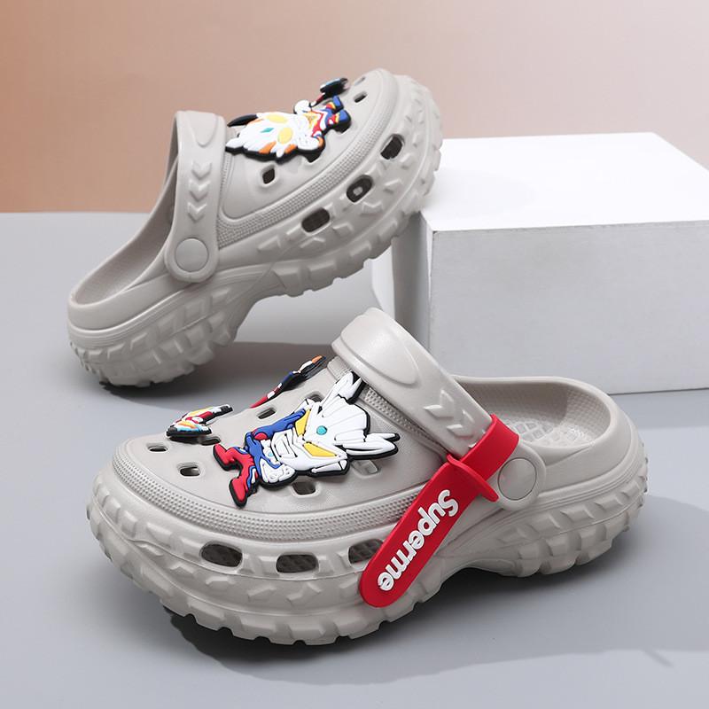 Decorations Cartoon Astronaut Childrens Slippers Summer Antislip Beach Sandals