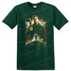 Warrior Holding Knife Graphic T Shirt Vintage Style Art Graphic Tee