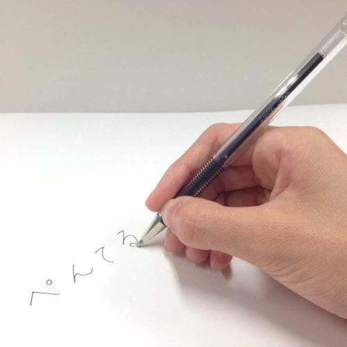 Pentel Ballpoint Pen Hybrid XK105GA5 5 Pack Black