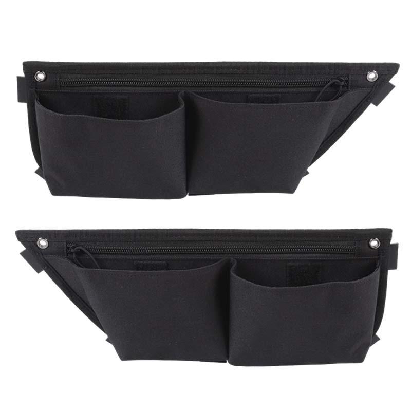 Netz-Aufbewahrungstasche für die hintere Tür Organizer Behälter für Jeep Wrangler JL Für JT Gladiator 2018 Up Verstauen Aufräumen Zubehör