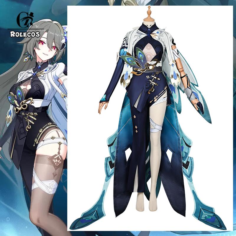 Game Honkai Star Rail Vita Cosplay Costume Lone Planetfarer Vita Women Dress Halloween Carnival Party Suit