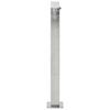 Garden Water Column Stainless Steel Square 95 Cm