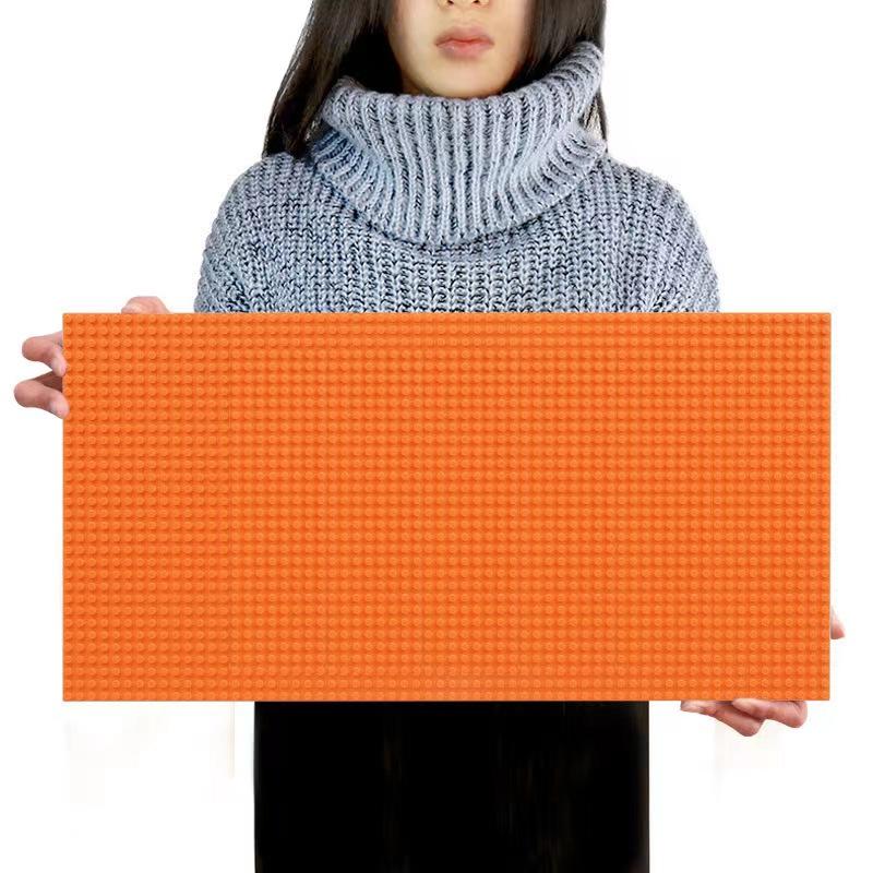 Panel de Pared de Bloques de Construcción de 32x64 Puntos, Base de Ladrillos Creativa DIY Compatible con Marcas, Regalo para Decoración de Habitación Infantil