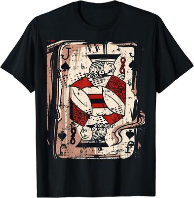 NEW LIMITED Jack Playing Card Cool Costume Halloween Gift T-Shirt