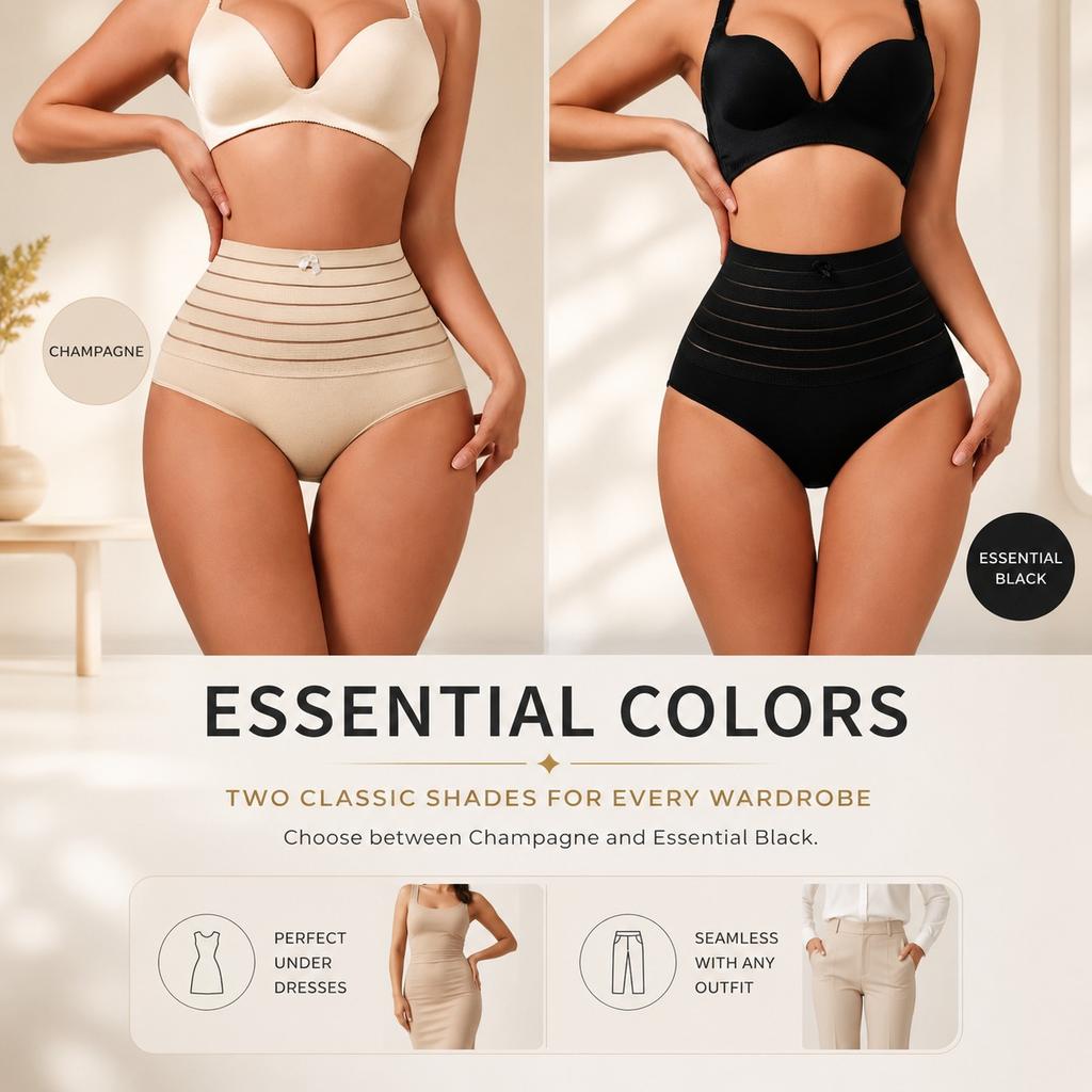 Women's Breathable High-Waist Waist Shaper Shapewear Pants for and Support