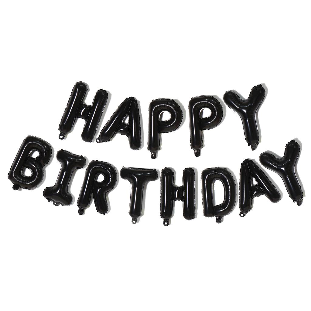 Set di Palloncini Argento Buon Compleanno per Feste Palloncini per Compleanno Bambini Palloncini Lettera in Foglio di Alluminio Usati per Decorazione Festa di Compleanno