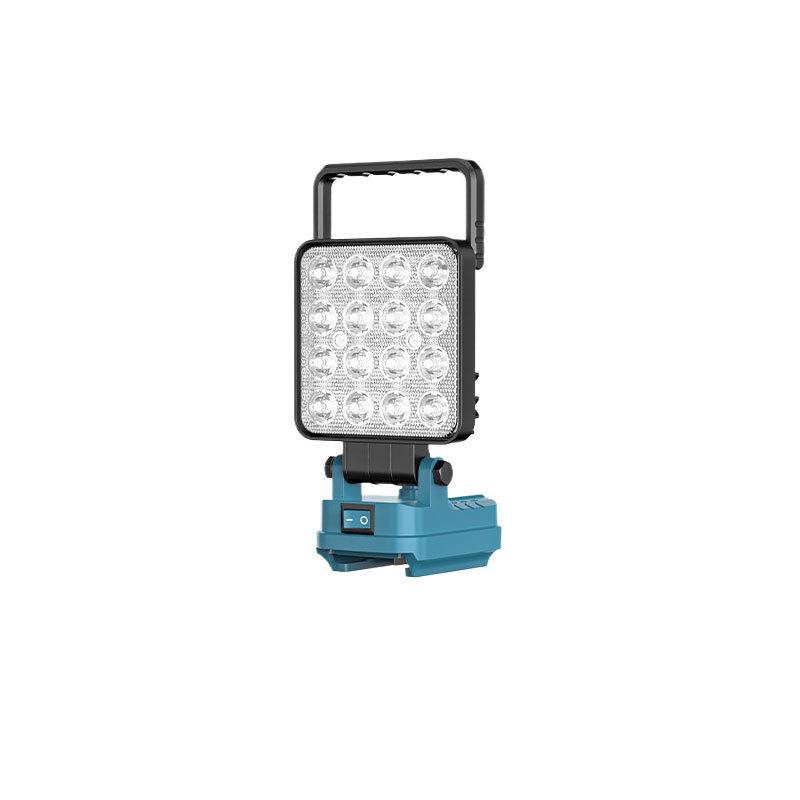 4-Inch Handheld LED Work Light - Red Base for Auto Repair, Camping, and Fishing