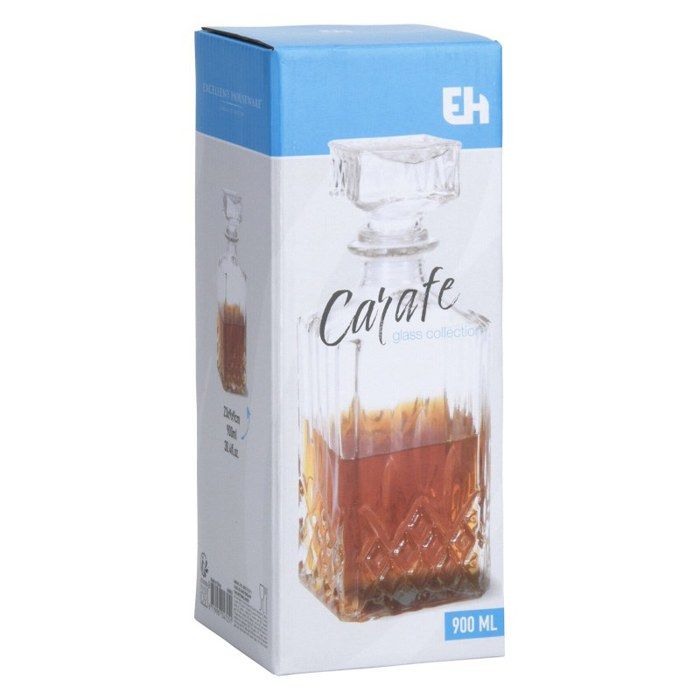 EXCELLENT Carafe à alcool avec bouchon 900 ml KO-YE7300750