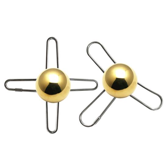 Kaffeisboll i rostfritt stål för espresso Återanvändbart kylverktyg med stativ smakförstärkare prylar