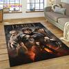L-Lord of The Rings H-Hobbit Movie  Carpet Rug for Bedroom Living Room Home Sofa Decoration,Children Game Large Decor Floor Mat