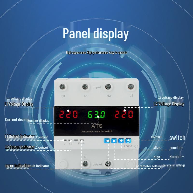Jingrui Over/Under Voltage and Overload Protector JMRD-DSX/VAX/PS1X/TAX/KWHX