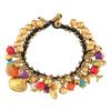 Handwoven Bohemian Bell Bracelet Vintage Vacation Niche Personality Exotic Female Hand Rope Accessories