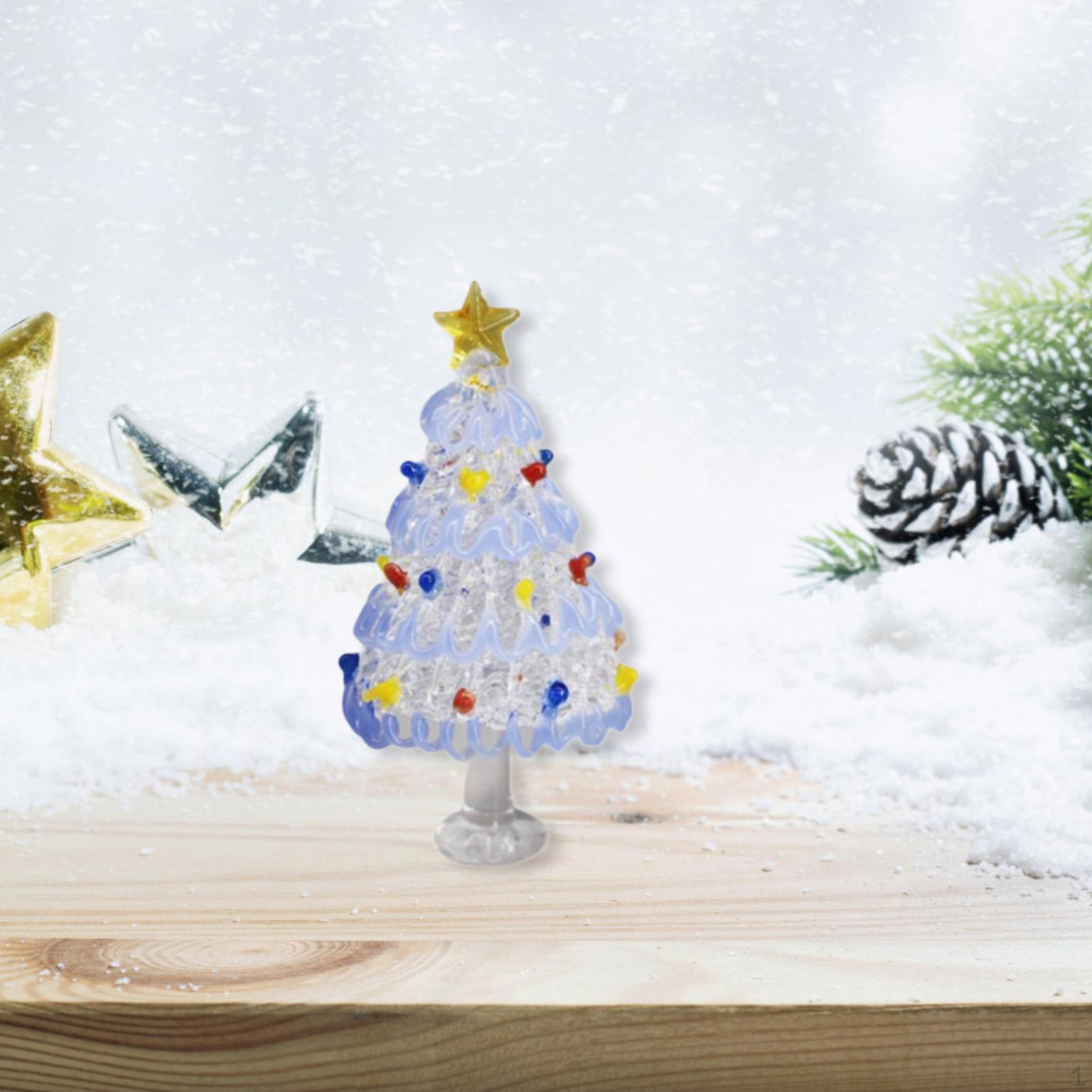 

Рождественская елка фигурка статуя украшение скульптура рождественский декор для Blue White