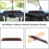 Car Third 3rd Brake Light Cover Trim Compatible with Ford Maverick 2022-2025 Third Brake High-position Center Light 3rd Brake Tail Light Shell Cover