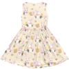 Children's Fashionable Comfortable Casual Sleeveless Easter Print Dress