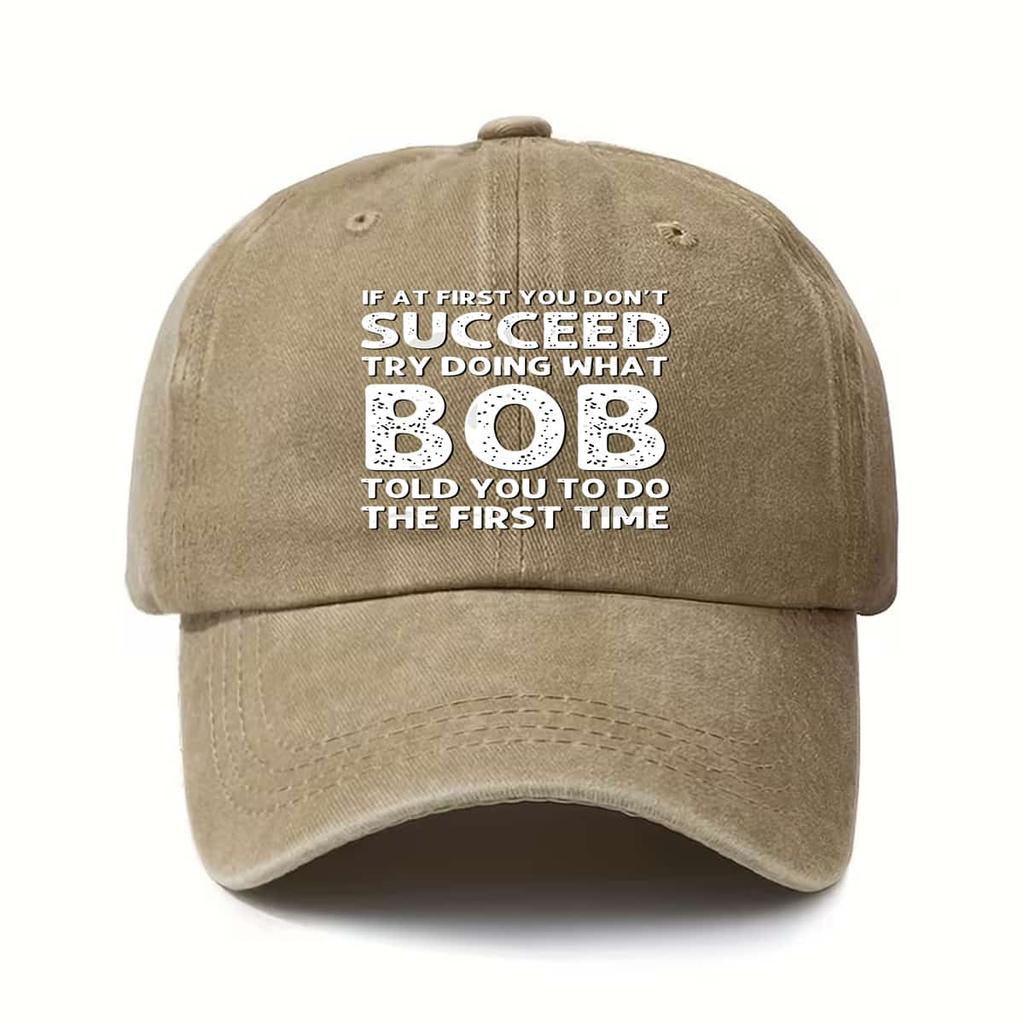 Washed Printed Hat Dad Hat Men and Women Retro Baseball Cap Popular Soft Top Sun Hat