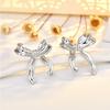 Bow Earrings with Versatile Temperament and Exquisite Earrings with High-end Earrings