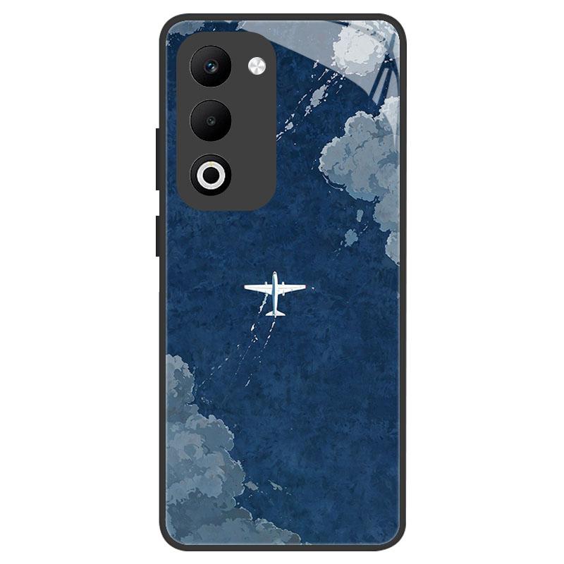For OPPO A5 A5M Case Luxury Tempered Glass Phone Case For Oppo A5i Pro Shockproof Hard PC Back Cover Camera Protection Fundas