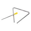 Triangle Hand Percussion Metal Easy Playing Delicate Playing Triangle Instrument with Striker