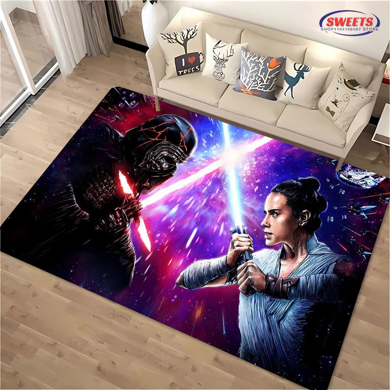 

3D HD Printing Wars Movie Room Carpet Living Room Rugs ,Bedroom Sofa Doormat Kitchen Decor Mat ,Kid Game Non-slip Floor Alfombra 40x60cm (16x24in)