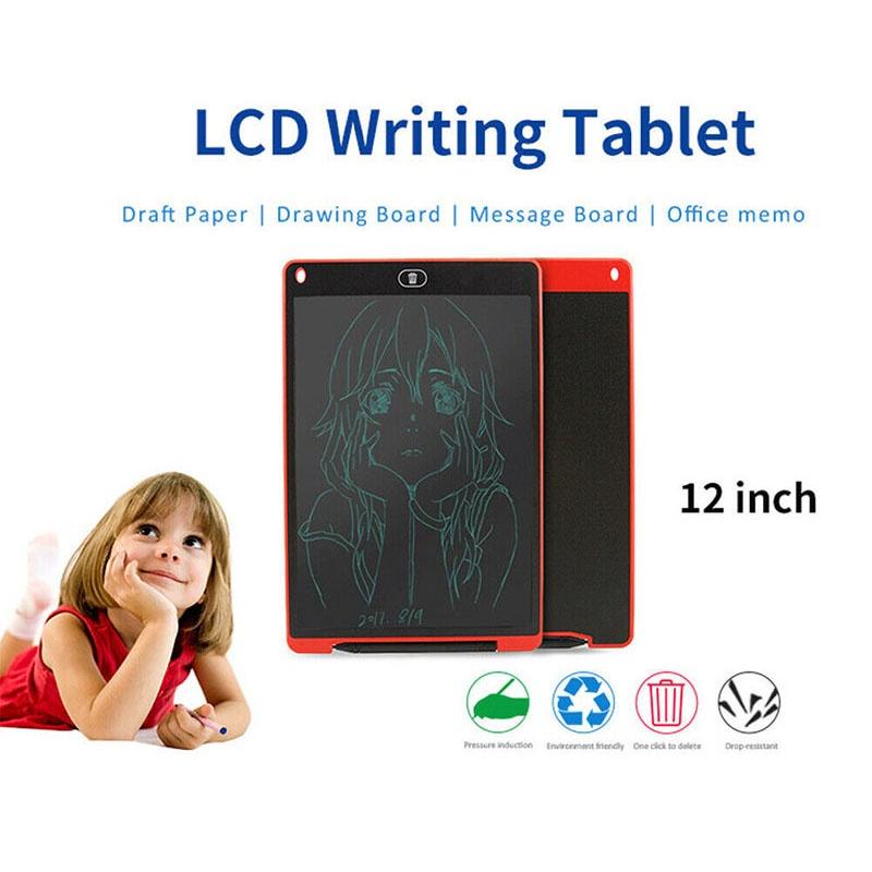 Premium 12" Electronic Digital Lcd Writing Pad Tablet For Creative Drawing And Note Taking